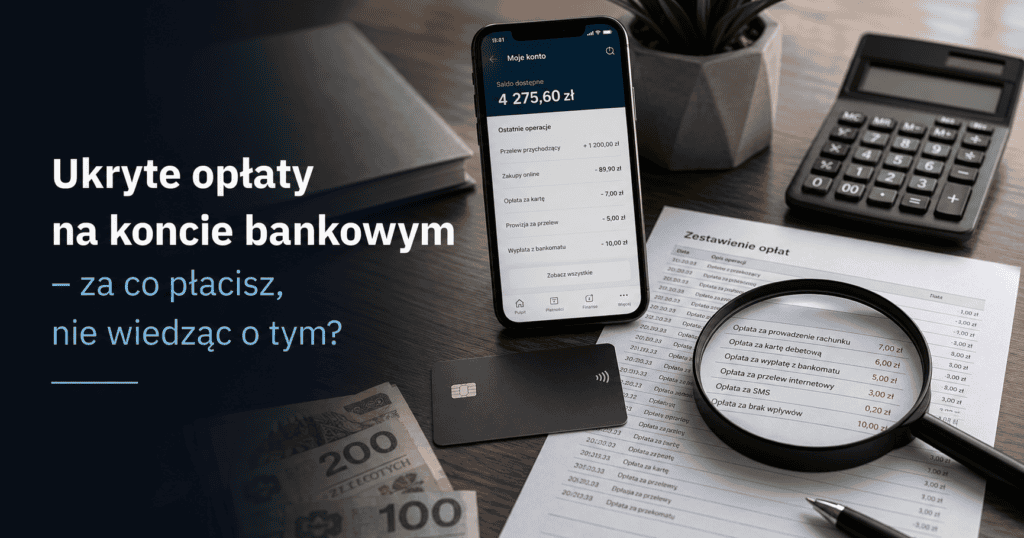 ukryte opłaty konto bankowe