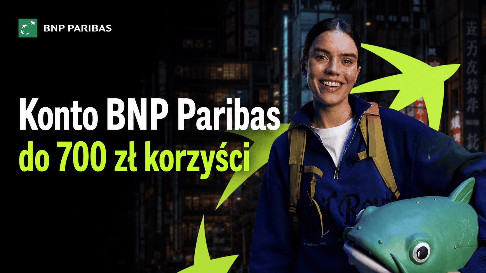 BNP Paribas Ekstra Sumy – do 700 zł premii za konto osobiste 2026
